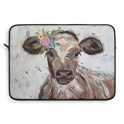 Cow Themed Gifts Laptop Sleeve