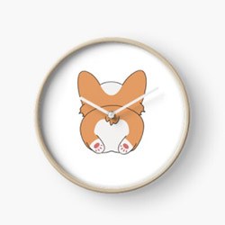 Gifts For Corgi Lovers Clock