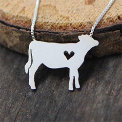 Gifts For Cow Lovers Necklace