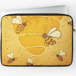 Honey Bee Gifts Laptip Sleeve