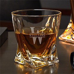 Sentimental Father Of The Bride Presents Whiskey Glass