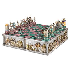 Unique Chess Sets Battle of Issus