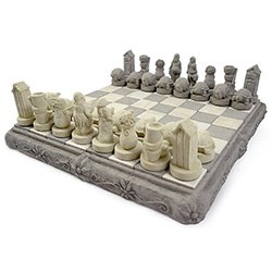 Unique Chess Sets Cast Stone