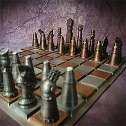 Unique Chess Sets Steampunk