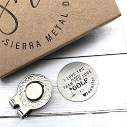 Wedding Gift For Father Of The Bride Golf Ball Marker