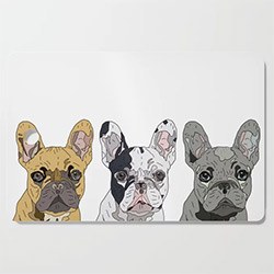 Amazing Frenchie Gifts Cutting Board