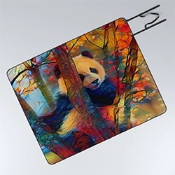 Awesome Panda Gift Ideas Picnic Blanket