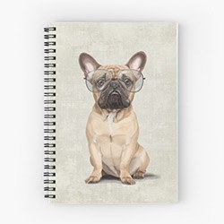 Gifts For French Bulldog Notebook