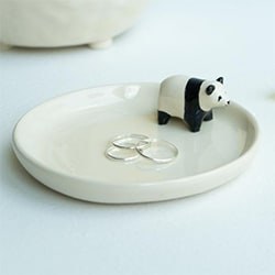 Gifts For Panda Lovers Jewelry Dish