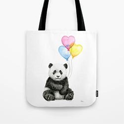 Panda Themed Gifts Tote