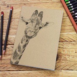 Amazing Giraffe Gifts Notebook