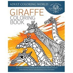Amazing Giraffe Gifts Coloring Book