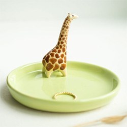 Amazing Giraffe Gifts Trinket Dish