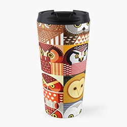 Awesome Owl Themed Gifts Travel Mug