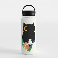 Awesome Owl Themed Gifts Water Bottle