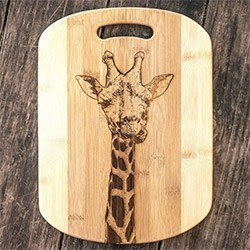 Fun Giraffe Gift Ideas Cutting Board