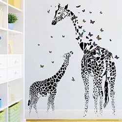 Fun Giraffe Gift Ideas Wall Decal