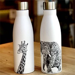Fun Giraffe Gift Ideas Water Bottle