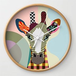 Gifts For Giraffe Lovers Clock