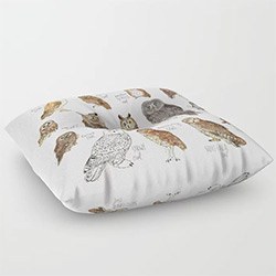 Gifts For Owl Lovers Floor Pillow