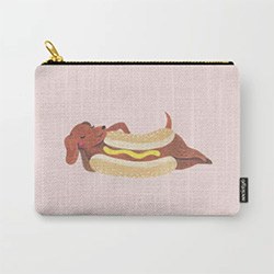 Awesome Sausage Dog Gifts Pouch