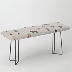Beautiful Doxie Dog Gift Ideas Bench