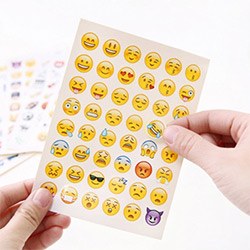 Adorable Emoji Gifts Sticker Set