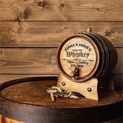 Amazing Anniversary Gifts For Him Whiskey Barrel