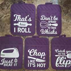 Awesome Purple Gift Ideas Oven Mitts