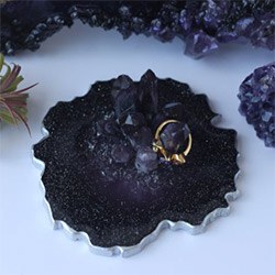 Awesome Purple Gift Ideas Ring Holder