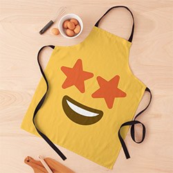 Cool Emoji Themed Gifts Apron