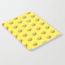 Cool Emoji Themed Gifts Notebook