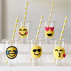 Cool Emoji Themed Gifts Party Decorations