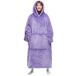 Cool Purple Gifts Wearable Blanket