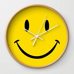Dazzling Emoji Themed Gift Ideas Clock