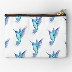 Gifts For Hummingbird Lovers Pouch