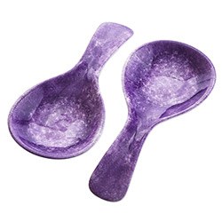 Graceful Purple Presents Spoon Rest