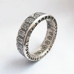 Awesome Italian Gifts Coin Ring