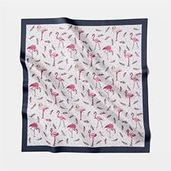 Cool Flamingo Themed Gifts Pocket Square