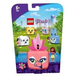 Fantastic Flamingo Gifts LEGO Cube Toy