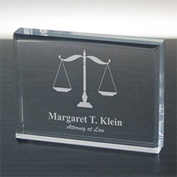 Scales Of Justice Gifts Paperweight