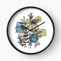 Amazing Daisy Themed Gifts Clock