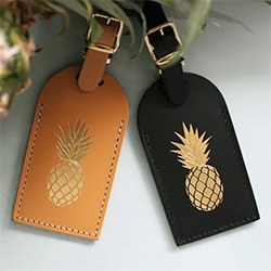 Amazing Pineapple Presents Luggage Tags
