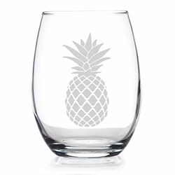 Amazing Pineapple Presents Whiskey Glass