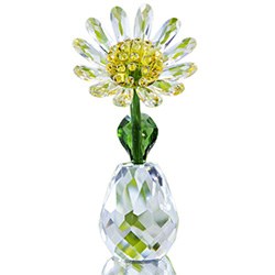 Beautiful Daisy Gift Ideas Crystal Figurine