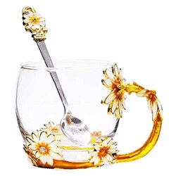 Beautiful Daisy Gift Ideas Tea Cup Set