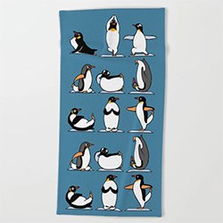 Best Penguin Themed Gifts Beach Towel