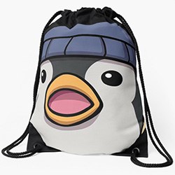 Best Penguin Themed Gifts Drawstring Bag