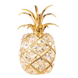 Creative Pineapple Themed Gifts Crystal Decor