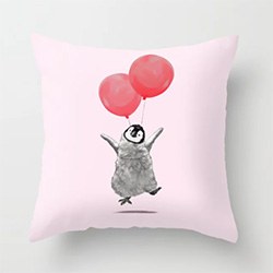 Cute Penguin Gifts Throw Pillow